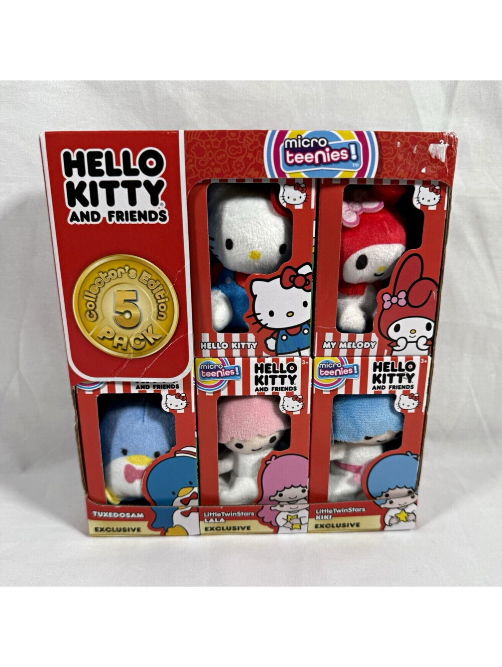 Micro Teenies! Hello Kitty & Friends Collector’s Edition Boxed 5-Pack Plush